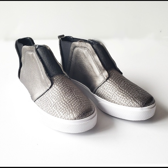 Kaanas | Cozumel Chelsea Sneaker Gunmetal Leather - Picture 2 of 3
